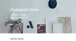 Desktop Screenshot of photographandframe.com